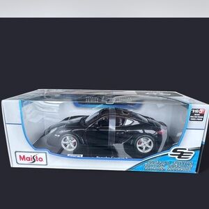 🆕 Die Cast Porsche Cayman S Model Car Black
